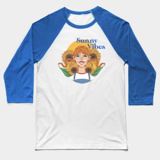 Sunny Vibes Baseball T-Shirt